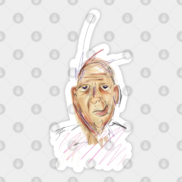 squiggle Sticker by 51Deesigns
